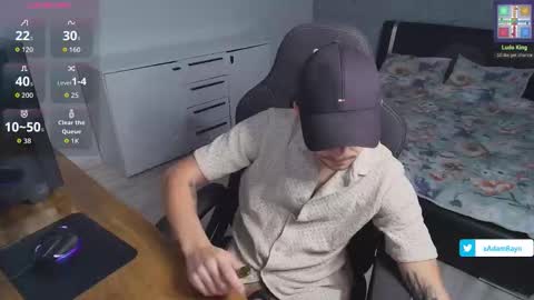 Adam Rayn online show from November 9, 6:45 pm