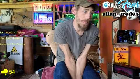 Allan arod online show from April 10, 7:43 pm