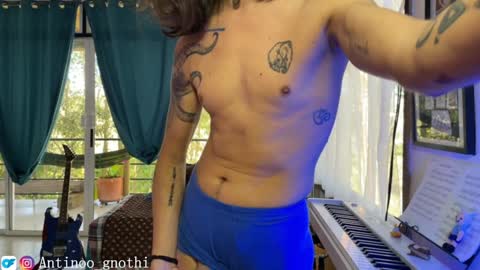 Antinoo Gnothi online show from December 8, 3:45 pm