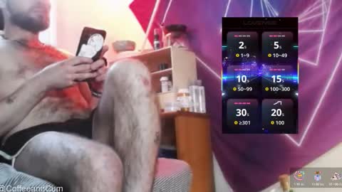 CoffeeandCum online show from October 21, 6:33 pm