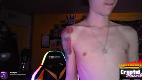 CryptidTwink online show from April 16, 6:24 am