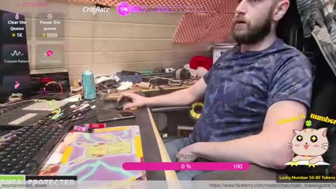 drawingcock online show from January 24, 1:25 pm