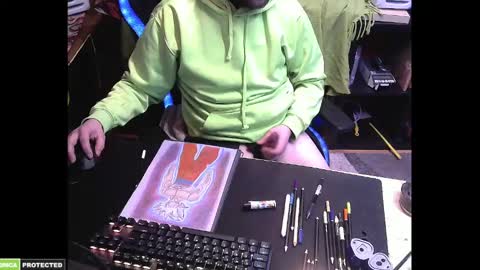 drawingcock online show from January 11, 6:01 pm