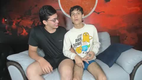 new boys patrick and ander online show from March 26, 8:46 pm