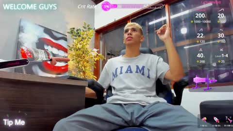 Kieran Derek online show from January 20, 7:25 pm