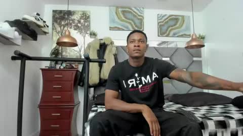 HOT MEN BLACK online show from July 2, 11:11 pm