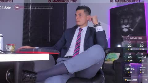 I am Massimo online show from December 13, 10:02 pm