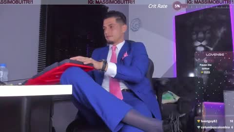 I am Massimo online show from January 25, 12:38 am