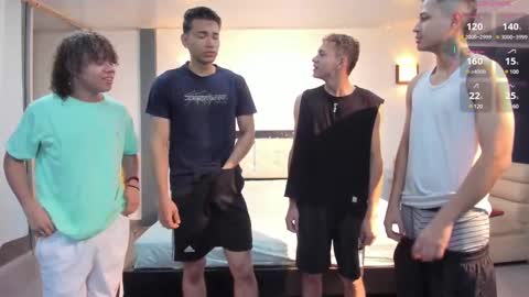 Team Cris Darwin- Fernando- Stiven- David online show from March 1, 11:28 am