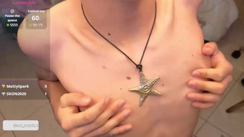 matty_spark online show from October 2, 2:54 pm