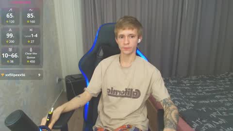 Max Gen with tats 24years  And Ethan without tats 20 years online show from February 1, 11:06 pm