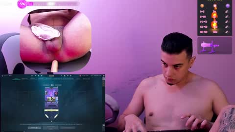 Maximiliano online show from February 26, 12:05 am