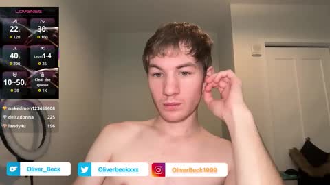 Oliver Beck online show from December 17, 8:15 pm