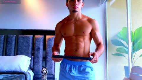 Santiago Seans online show from April 8, 2:26 pm