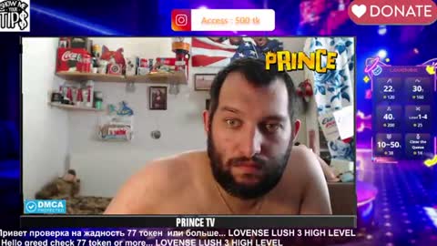 BISEXPRINCE777 online show from July 3, 1:17 pm