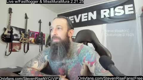 StevenRiseNYC online show from February 19, 1:06 pm