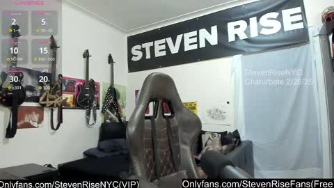 StevenRiseNYC online show from February 28, 12:09 pm