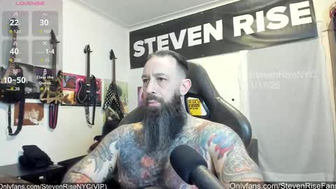 StevenRiseNYC online show from January 17, 12:41 pm