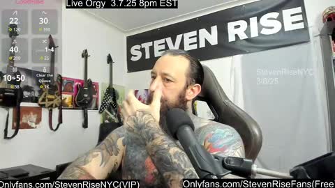 StevenRiseNYC online show from March 7, 2:46 am