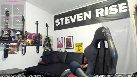 StevenRiseNYC online show from November 25, 12:56 am
