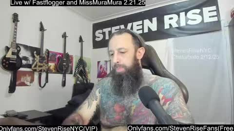 StevenRiseNYC online show from February 13, 1:40 am