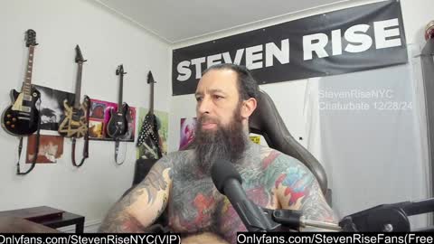 StevenRiseNYC online show from December 28, 1:08 pm
