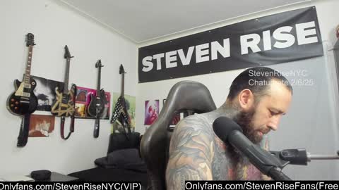 StevenRiseNYC online show from February 6, 10:43 pm