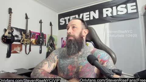 StevenRiseNYC online show from January 24, 4:49 pm