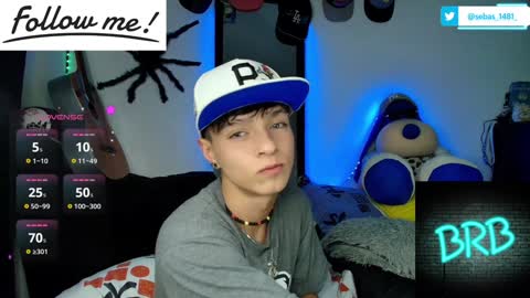 Snapshot of twink_sebas_ chatting on December 3, 3:51 am  Bad boy sebastian  online show from December 3, 3:51 am