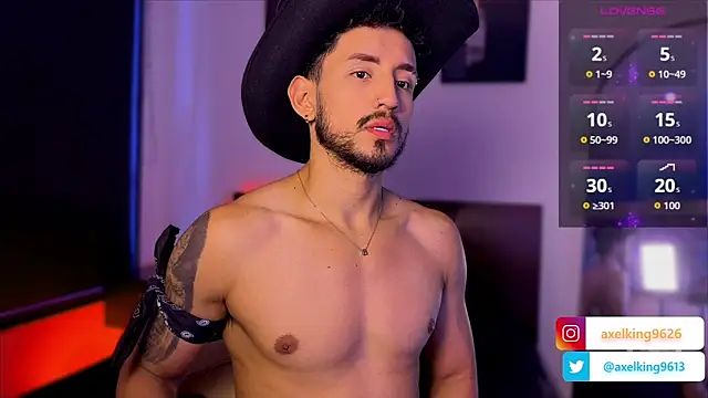 AxelKing1326 online show from April 3, 9:55 pm