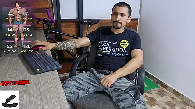 Marck Muscle online show from September 29, 2:43 am