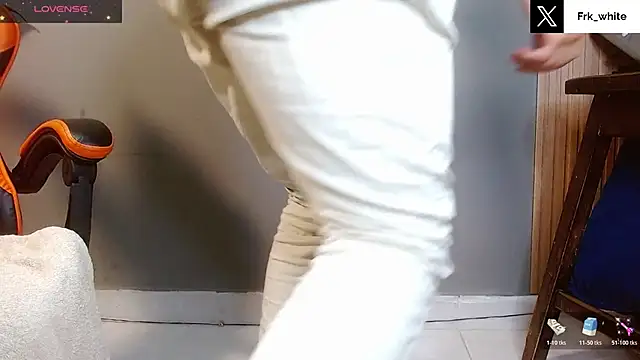 Mr WhiteCock online show from October 18, 12:04 am