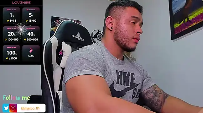 Marco diaz1 online show from February 17, 9:19 pm