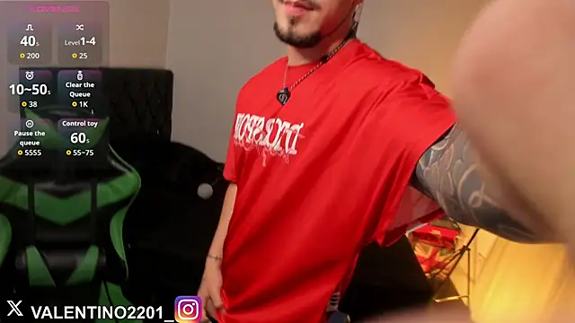 Valentino Xander online show from November 15, 2:35 am