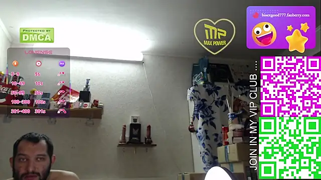 BISEXGOOD777 online show from October 17, 11:53 pm