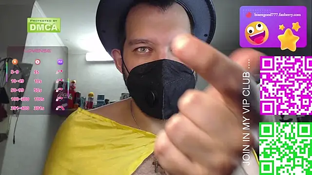 BISEXGOOD777 online show from September 27, 7:12 pm