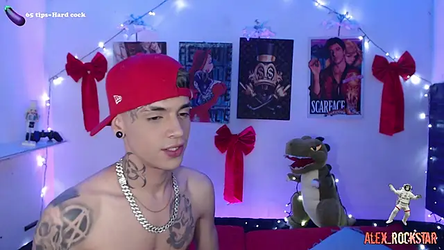 alex rockstar online show from December 3, 9:45 pm