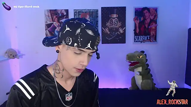 alex rockstar online show from January 9, 7:08 pm