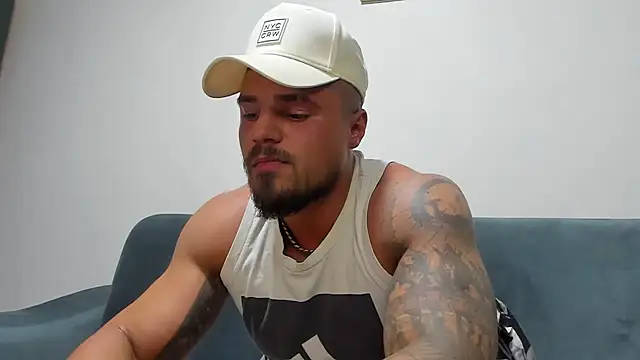 Tiberius hunk online show from March 22, 7:09 pm