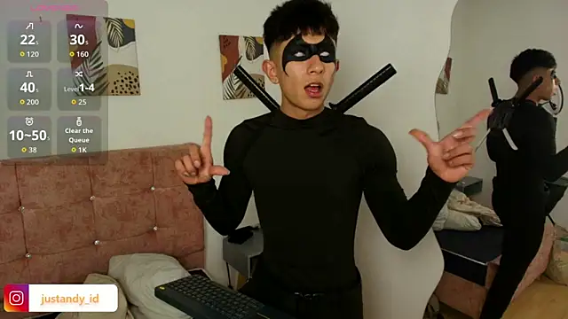 Andy Justgame online show from October 24, 3:41 am