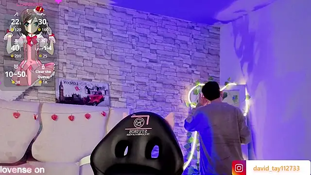 boyfox tay online show from February 16, 7:12 pm