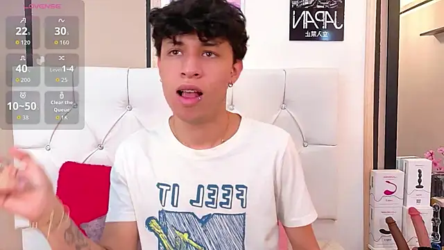 Axel  Evans online show from February 5, 1:40 pm