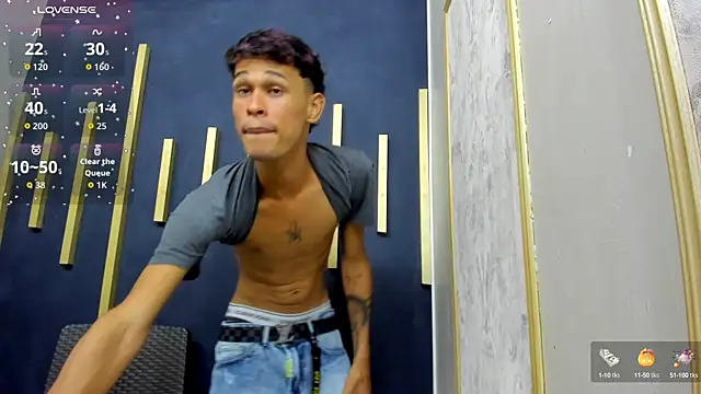 Snapshot of Just_D4v7 chatting on October 9, 7:19 pm Just D4v7 online show from October 9, 7:19 pm