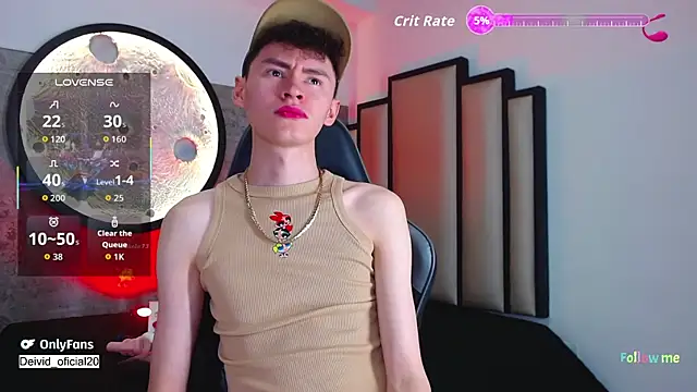 Deivid oficial20 online show from November 24, 7:48 pm