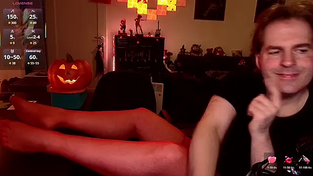 SexyGamerAndy online show from October 31, 3:41 am