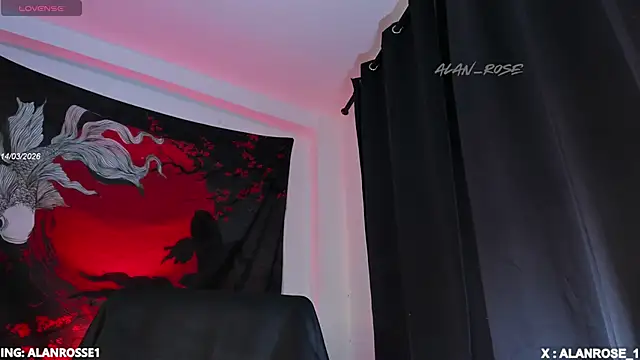 AlanRose01 online show from April 16, 10:15 am