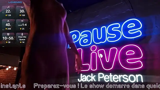 Jack Peterson0 online show from March 1, 2:50 pm