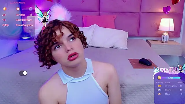 Skyee angel online show from February 14, 9:43 pm