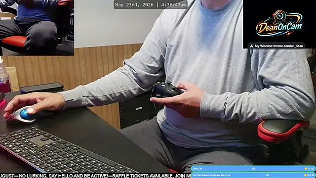 DeanonCam online show from May 23, 9:37 am