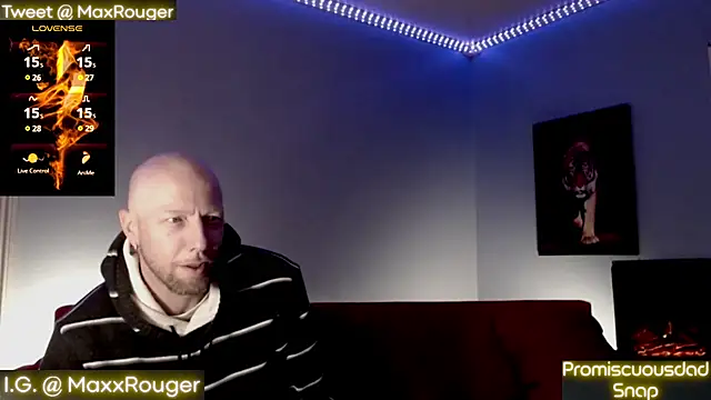 MaxRouger online show from December 22, 8:05 am